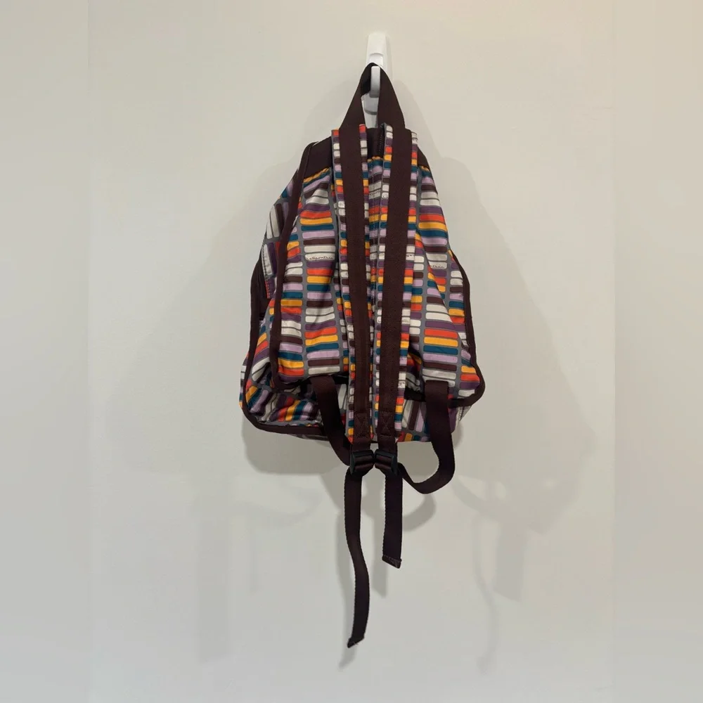 LeSportsac Classic Backpack – Multicolor Stripe Print - Picture 2 of 3